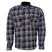 Tuff Gear motorcycle kevlar shirt grey front view Video thumbnail