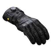 Knox Coniston black motorcycle glove front view Video thumbnail