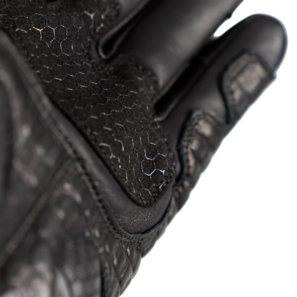 Knox Coniston motorcycle glove fingertip and palm detail