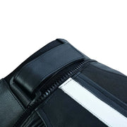 Ankle zip closure detail on Tuff Gear leather racing pants Video thumbnail