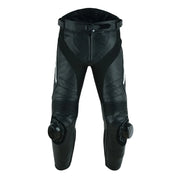 Tuff Gear leather racing motorcycle pants front view Video thumbnail