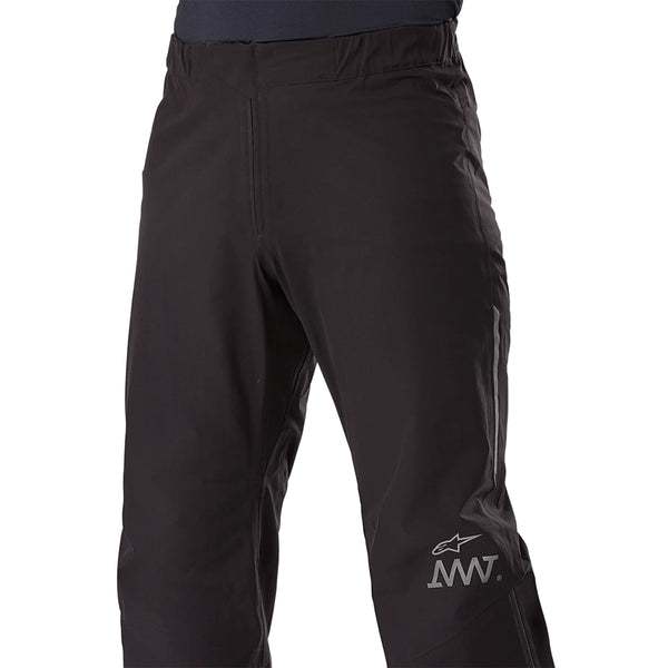 Alpinestars AMT8 Pants Stretch Drystar XF logo and thigh panel close-up
