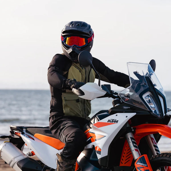 Knox Men's Urbane Pro MK2 trousers in motorcycle riding position