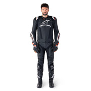 full motorcycle riding outfit with Alpinestars Missile V3 Ignition leather jacket sport track gear Video thumbnail