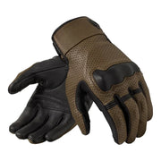 REV'IT! New Heights brown balck motorcycle gloves pair Video thumbnail