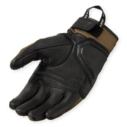 REV'IT! New Heights brown balck motorcycle gloves palm view Video thumbnail