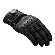 Knox Orsa Leather MK3 black motorcycle glove angled view Video thumbnail