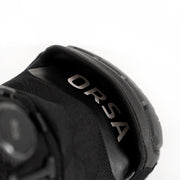 Knox Orsa OR4 Textile black motorcycle glove cuff detail with ORSA branding Video thumbnail