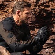 Motorcyclist wearing Knox Orsa OR4 Textile gloves Video thumbnail