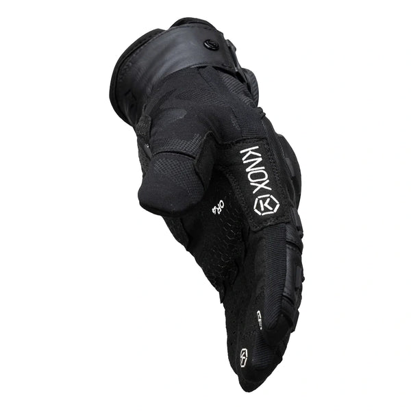 Knox Orsa OR4 Textile black motorcycle glove side view