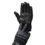 Knox Orsa OR4 Textile black motorcycle glove palm view Video thumbnail