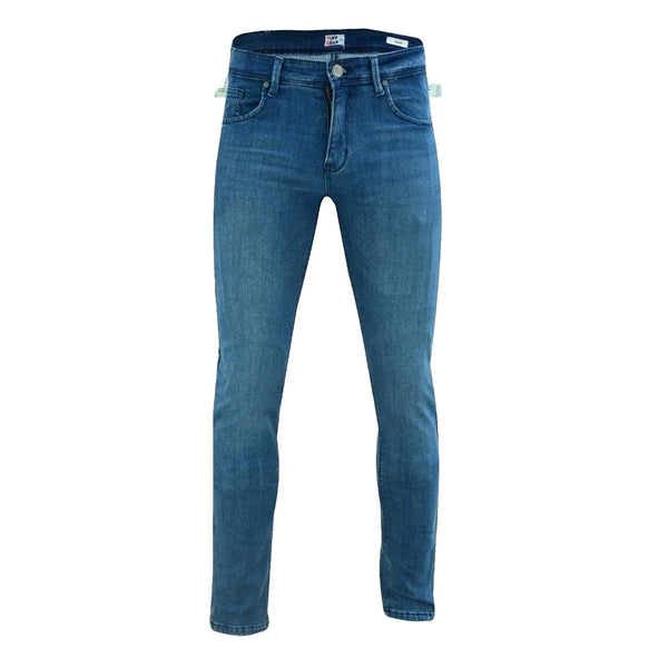 Tuff Gear premium slim fit blue kevlar jeans front view