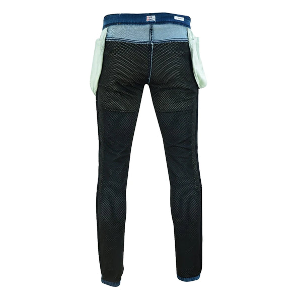 Tuff Gear premium slim fit blue jeans with DuPont kevlar lining
