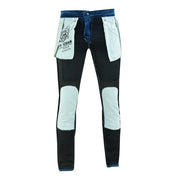 Front interior DuPont™ Kevlar lining of Tuff Gear premium straight fit blue motorcycle jeans Video thumbnail