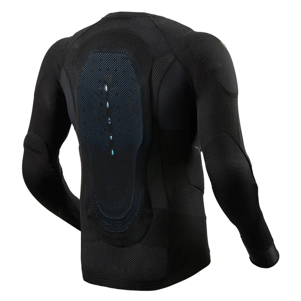 REVIT Proteus jacket protector rear view with spine protection armored riding base layer