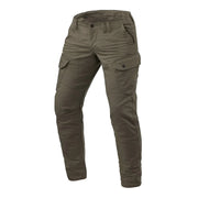 REV'IT! Cargo 2 TF Motorcycle Pants front view in olive green Video thumbnail