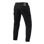 REV'IT! Cargo 2 TF Motorcycle Pants rear view in black Video thumbnail
