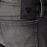 REV'IT! Piston 3 Skinny Motorcycle Jeans Rear Pocket Logo Detail Video thumbnail
