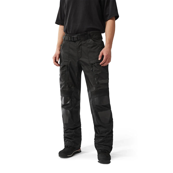 REV'IT! Sand 5 H2O Motorcycle Pants Worn by Rider Front View
