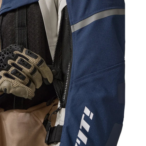 REV'IT! Sand 5 H2O jacket pocket storage with glove access