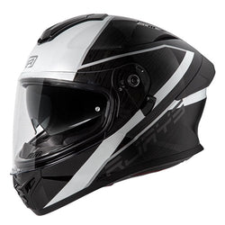RJAYS APEX IV HELM RAKER BLACK/WHITE