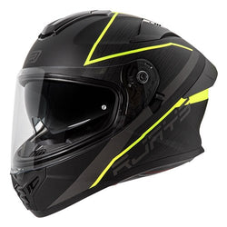 RJAYS APEX IV HELM RAKER MATTE BLACK/GRY/YLW