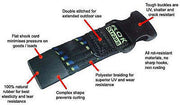 ROK Straps Pack Adjustable Strap – Pink/Black (Pair) Video thumbnail