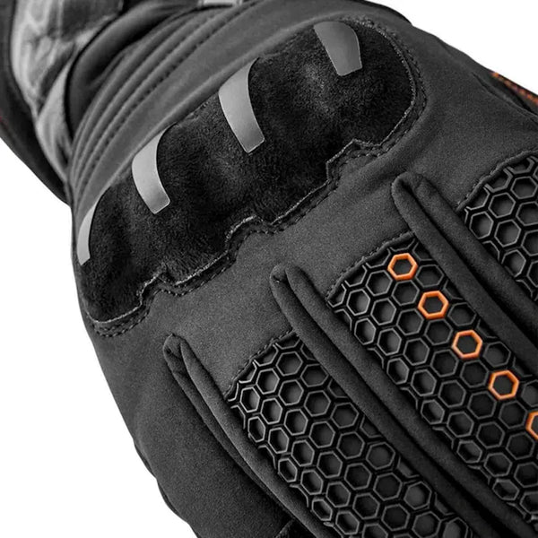 RST Pro Series Arctic Laminated D30 WP glove finger and protective armour detail
