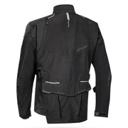IXON Balder textile jacket rear view black all season motorcycle riding jacket Video thumbnail