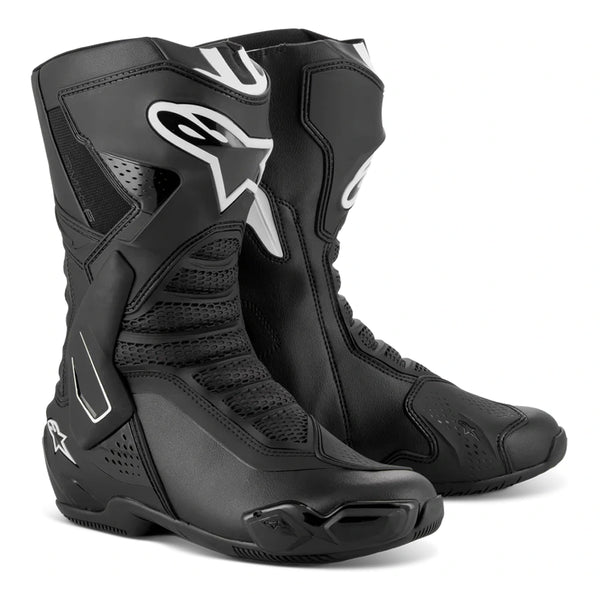 Alpinestars SMX 6 V3 motorcycle boots pair front view