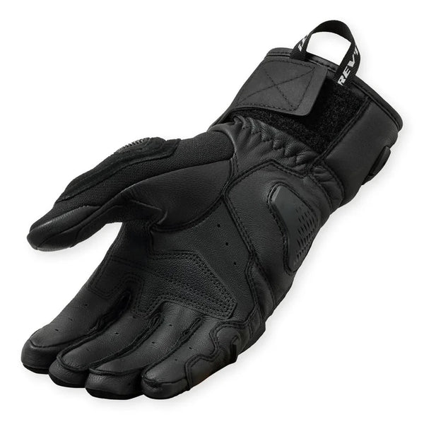 REV'IT! Sand 5 black motorcycle gloves palm view