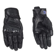Short Cuff Leather Gloves – Black – Front View Video thumbnail