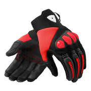 REV'IT! Speedart Air red and black motorcycle gloves pair Video thumbnail