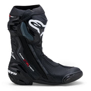 Alpinestars Supertech R V2 black motorcycle racing boot side view Video thumbnail
