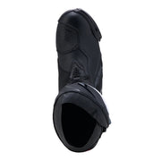 Alpinestars Supertech R V2 black motorcycle racing boot Top view Video thumbnail