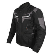 angled view Tuff Gear Titan touring motorcycle jacket textile armour Video thumbnail