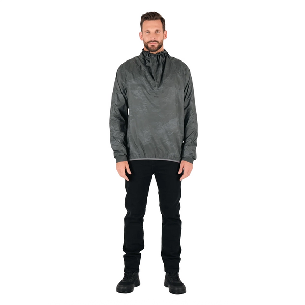 Knox Tor Waterproof Shell light grey full body view