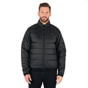 Knox Mens Union Quilted Jacket black front model wearing lightweight insulated motorcycle jacket Video thumbnail