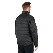 side profile Knox Union Quilted motorcycle jacket black lightweight insulation Video thumbnail