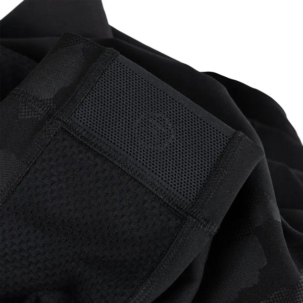 Breathable mesh construction detail on Knox Action Pro Armoured Trousers MK2