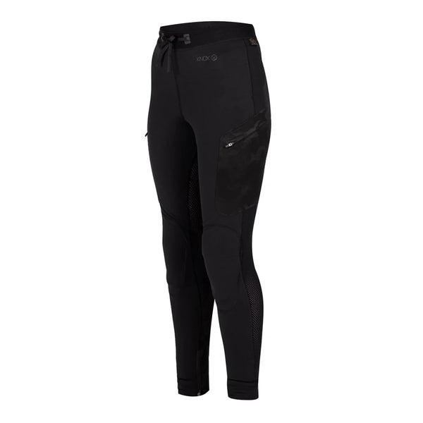Knox Unisex Action Pro Armoured Trousers MK2 front view in black