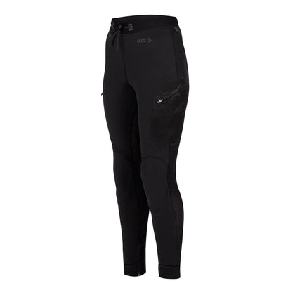 Knox Unisex Action Pro Armoured Trousers MK2 front view in black