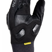 Knox Urbane Pro black motorcycle glove palm protection detail Video thumbnail