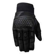 Knox Urbane Pro black motorcycle gloves back view Video thumbnail