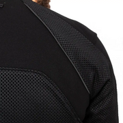 Knox motorcycle jacket shoulder mesh ventilation panel close up Video thumbnail