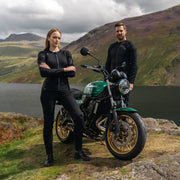 Knox riding gear lifestyle image with motorcycle riders outdoors Video thumbnail