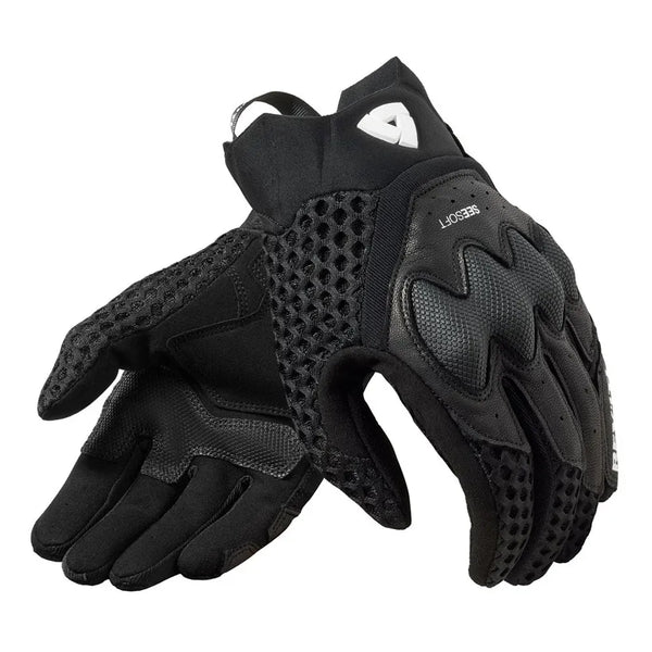 REV'IT! Veloz motorcycle gloves black pair view