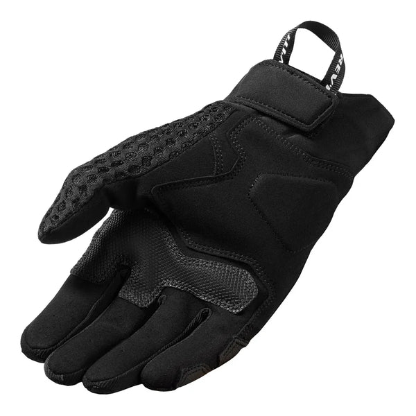 REV'IT! Veloz motorcycle gloves black palm view