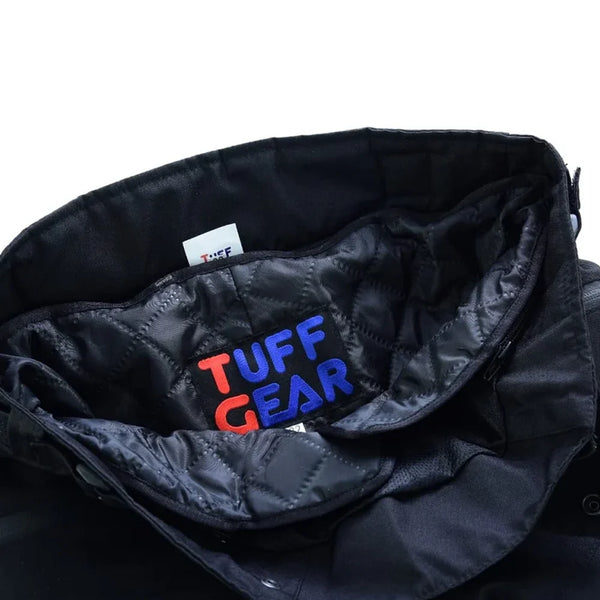 Inner waterproof thermal lining of Tuff Gear armoured textile pants