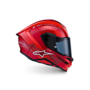 Alpinestars SR7 Acore Helmet RED WHITE  GLOSS Video thumbnail